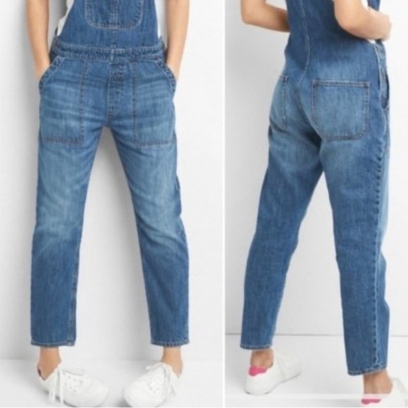 Gap Overall Ankle Jeans - Picture 8 of 10